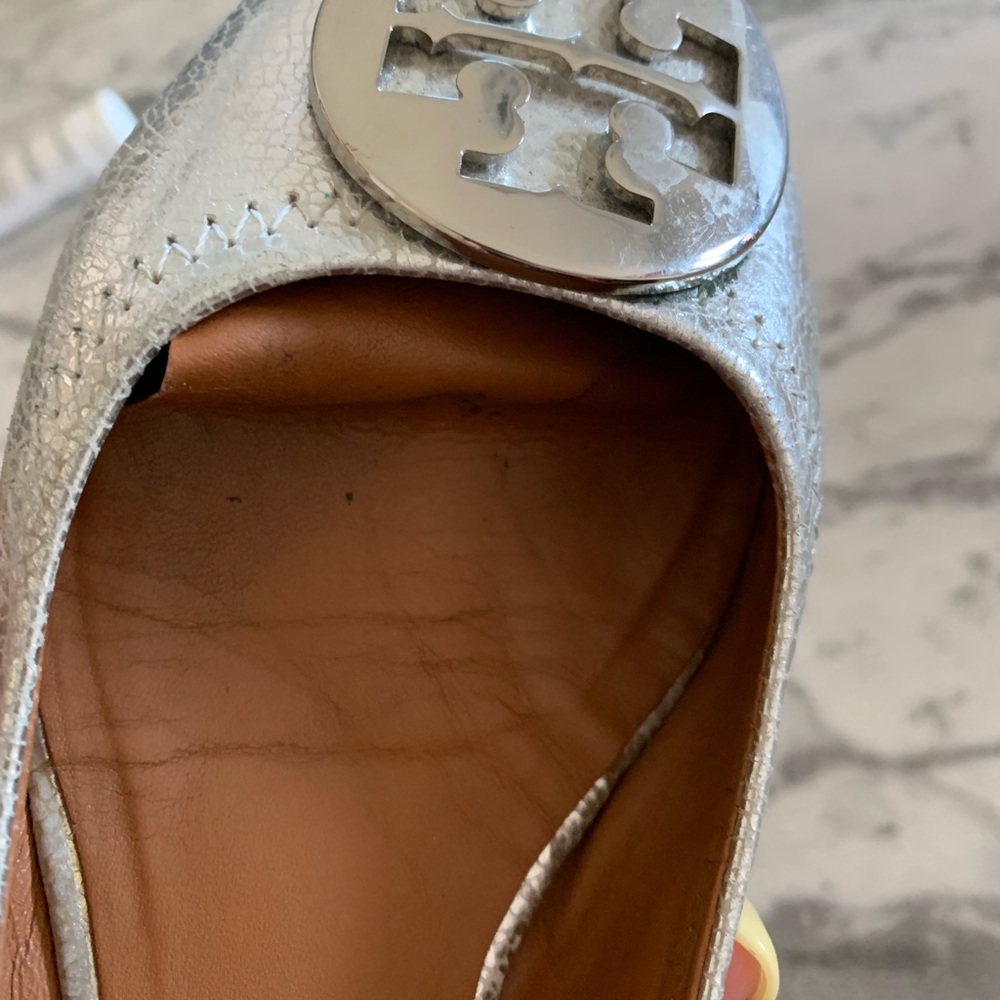 Tory Burch-Reva Leather Flats - Picture 7 of 8